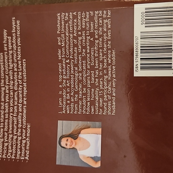 3/$20 Poshmark Selling 101 J. Lynn Paperback Book - Picture 4 of 6